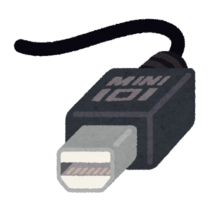 Mini DisplayPort端子